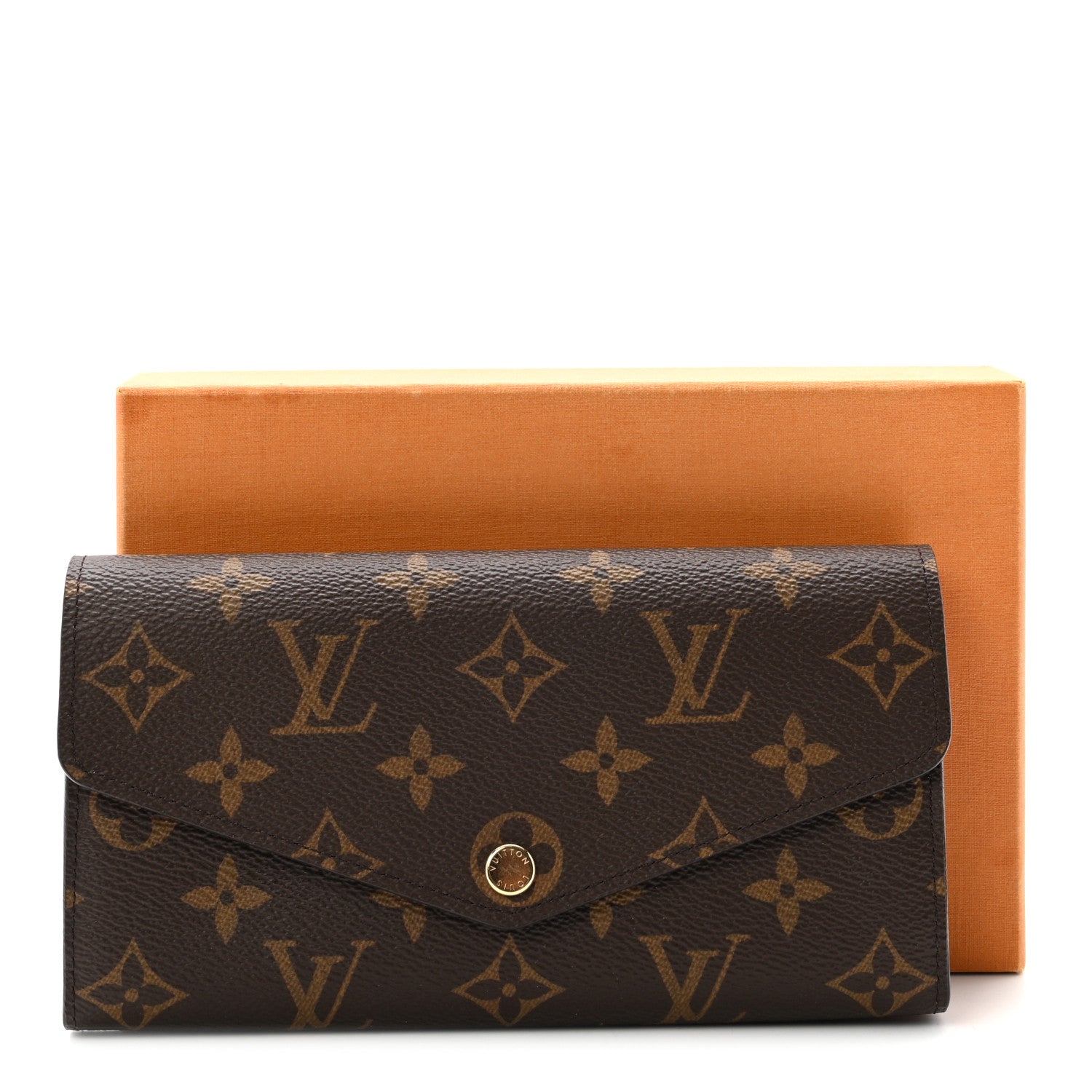 Louis Vuitton Monogram Sarah Wallet NM Coquelicot 7 of 7