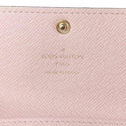 Louis Vuitton Damier Ebene Multicles 6 Key Holder Rose Ballerine 6 of 7