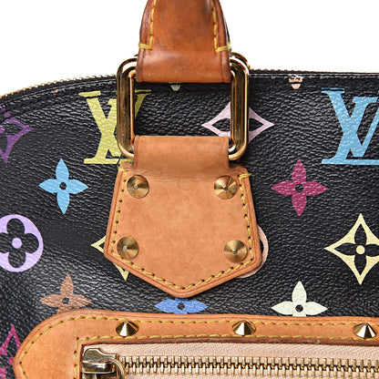 Louis Vuitton Monogram Multicolor Alma Black 10 of 24