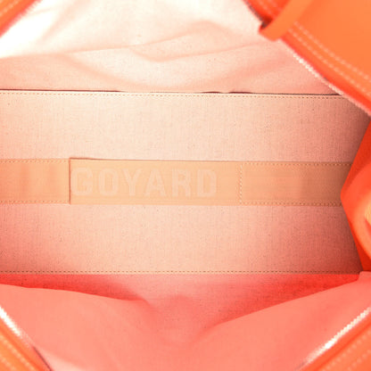 Goyard Goyardine Sac Hardy Pet Carrier PM Orange 6 of 11