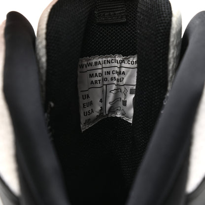Balenciaga Mesh Nylon Mens Track Hike Sneakers 43 Black White 8 of 9