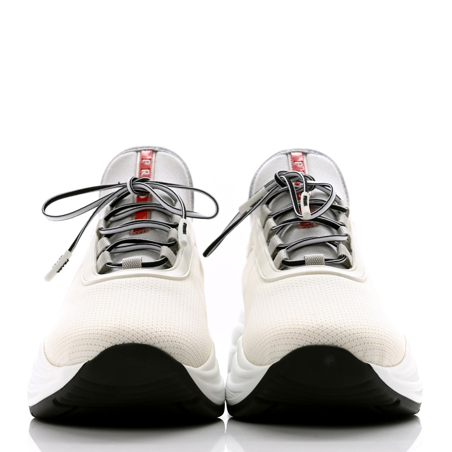 Mesh Neoprene America's Cup 45mm Sneakers 37.5 White Alluminio