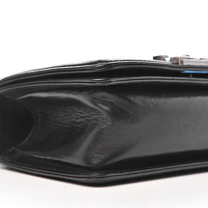 Chanel Galuchat Stingray Small Boy Flap Black 9 of 11