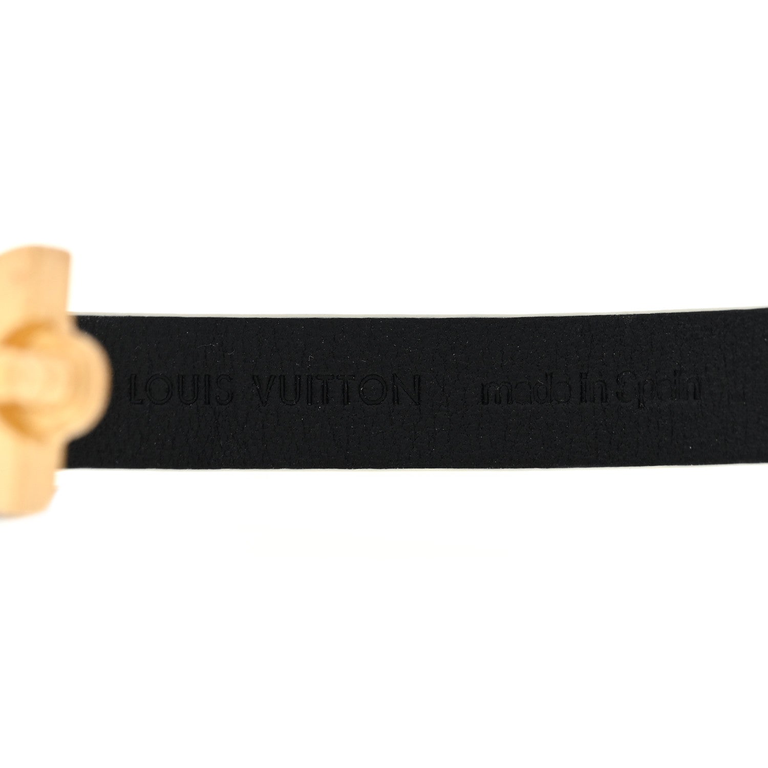Louis Vuitton Epi Flower Bracelet 17 Black 3 of 3
