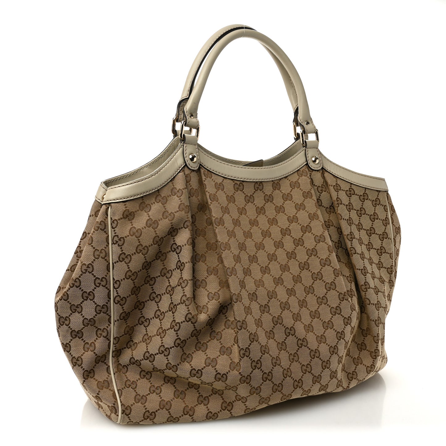 Monogram Large Sukey Tote Off White