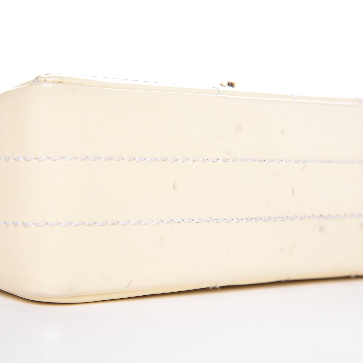 Chanel Patent Small Chocolate Bar Flap White 18 of 23