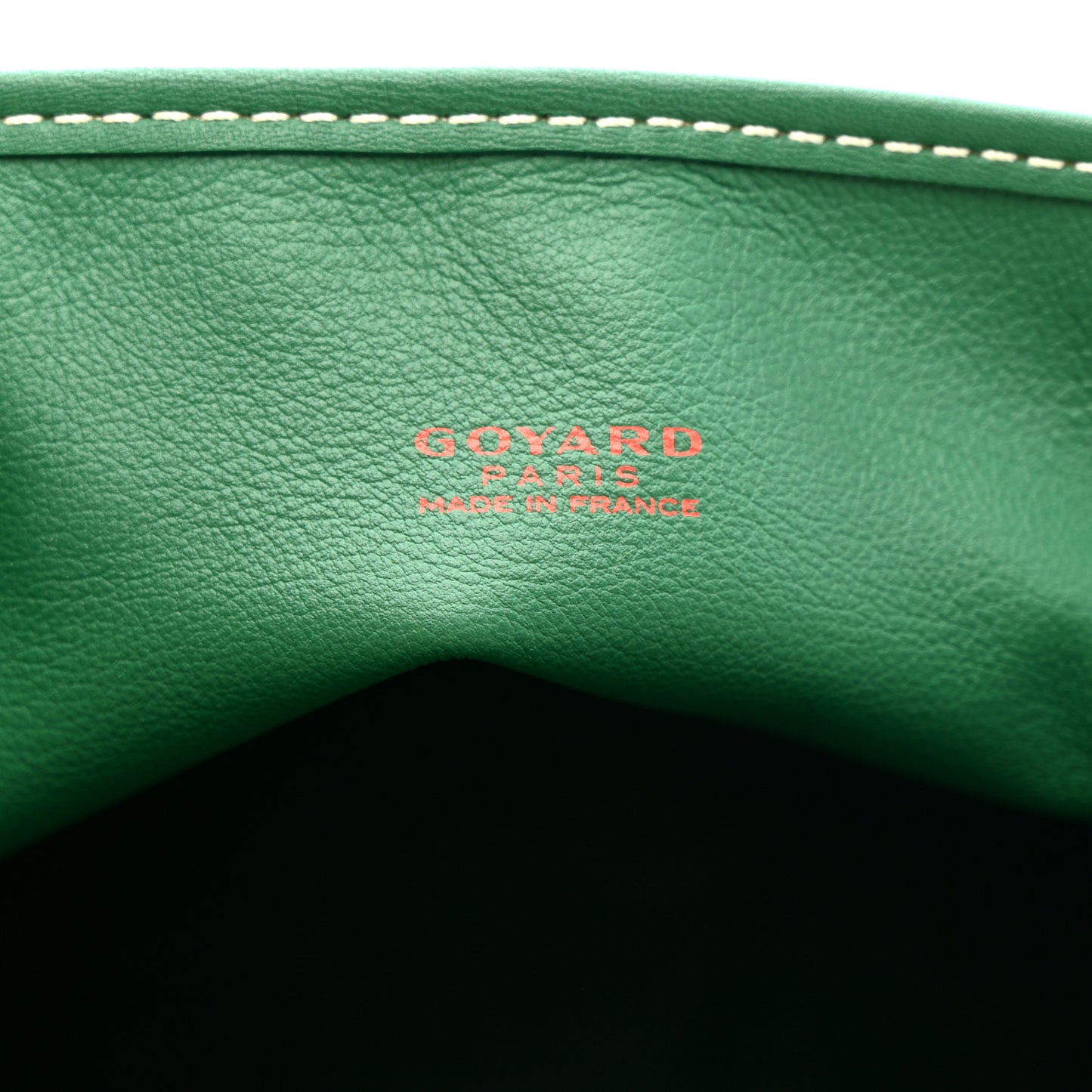 Goyardine Reversible Mini Anjou Green Green