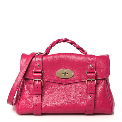 Mulberry Spongy Patent Small Alexa Pink 1 of 8