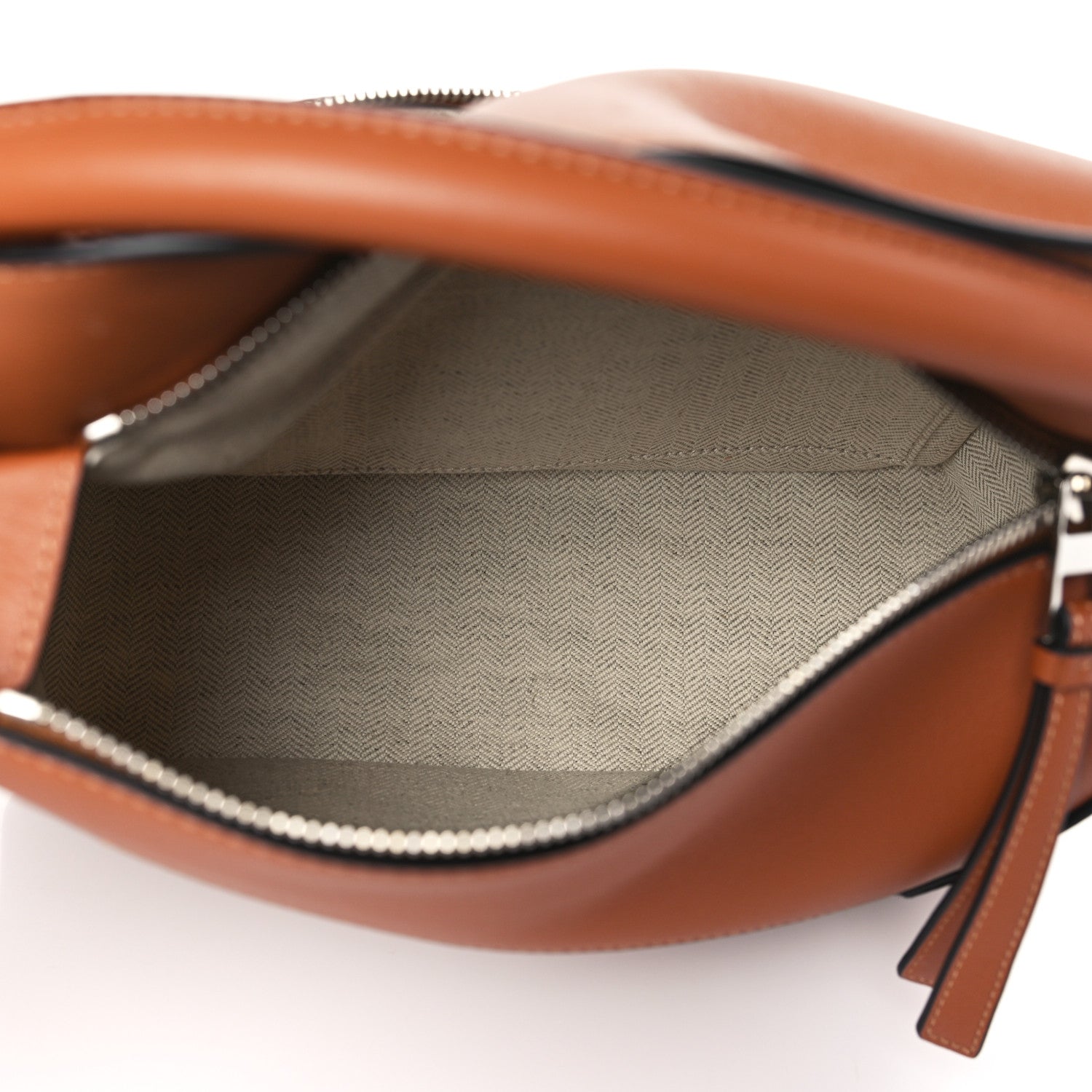 Loewe Calfskin Small Puzzle Edge Bag Tan 5 of 8