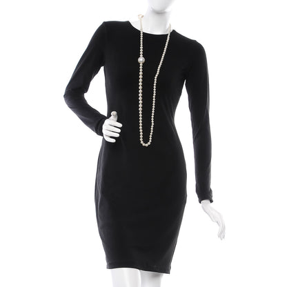 Chanel Graduated Pearl CC Long Necklace Light Gold 2 of 5