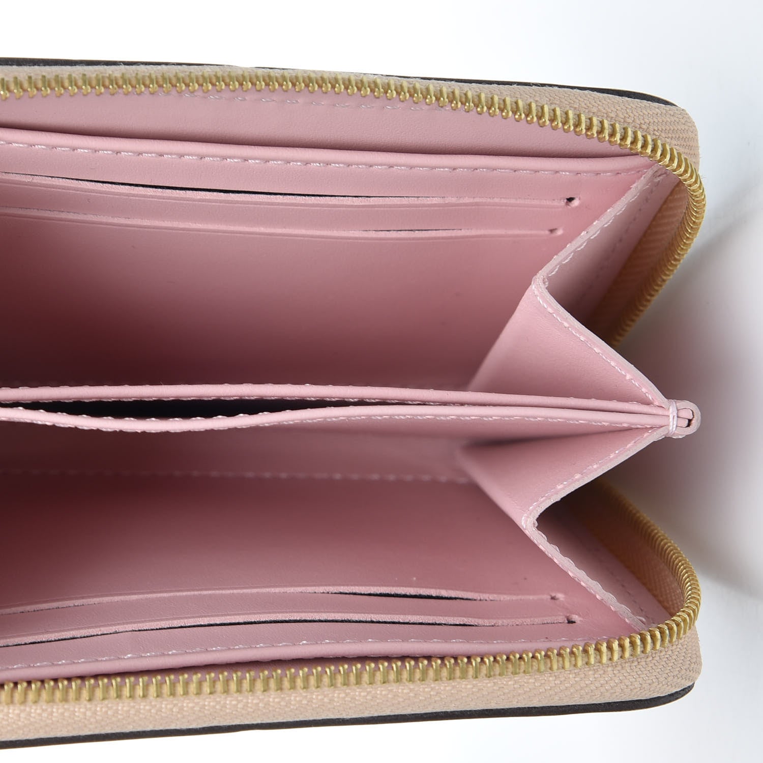 Louis Vuitton Vernis Rayures Zippy Coin Purse Dune 4 of 7