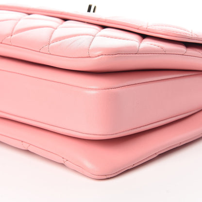 Chanel Lambskin Quilted Small Trendy CC Flap Dual Handle Bag Pink 10 of 10