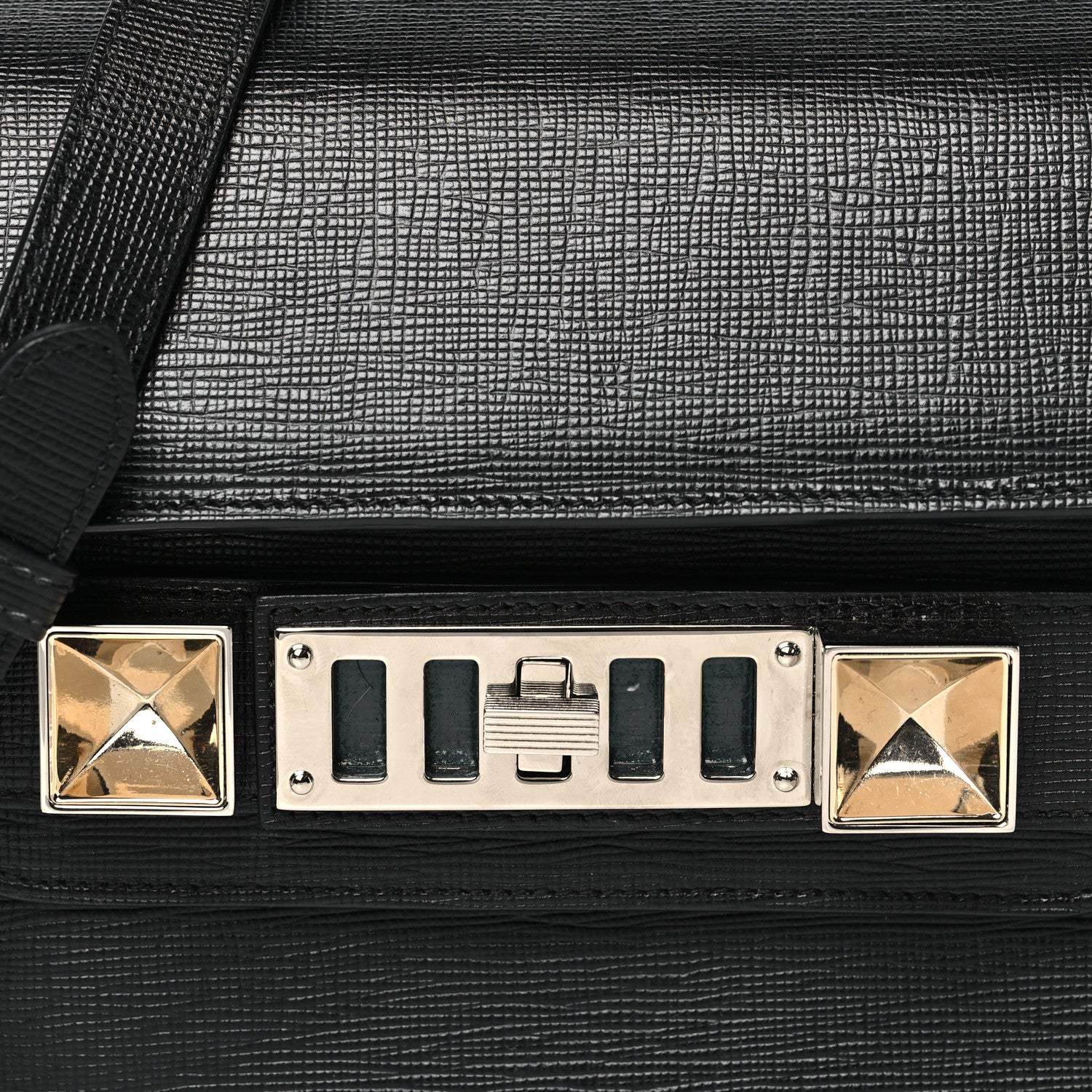 Proenza Schouler New Linosa Mini PS11 Classic Shoulder Bag Black 7 of 9