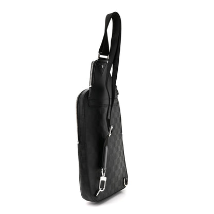 Louis Vuitton Damier Infini Avenue Sling Bag NM Onyx 3 of 9