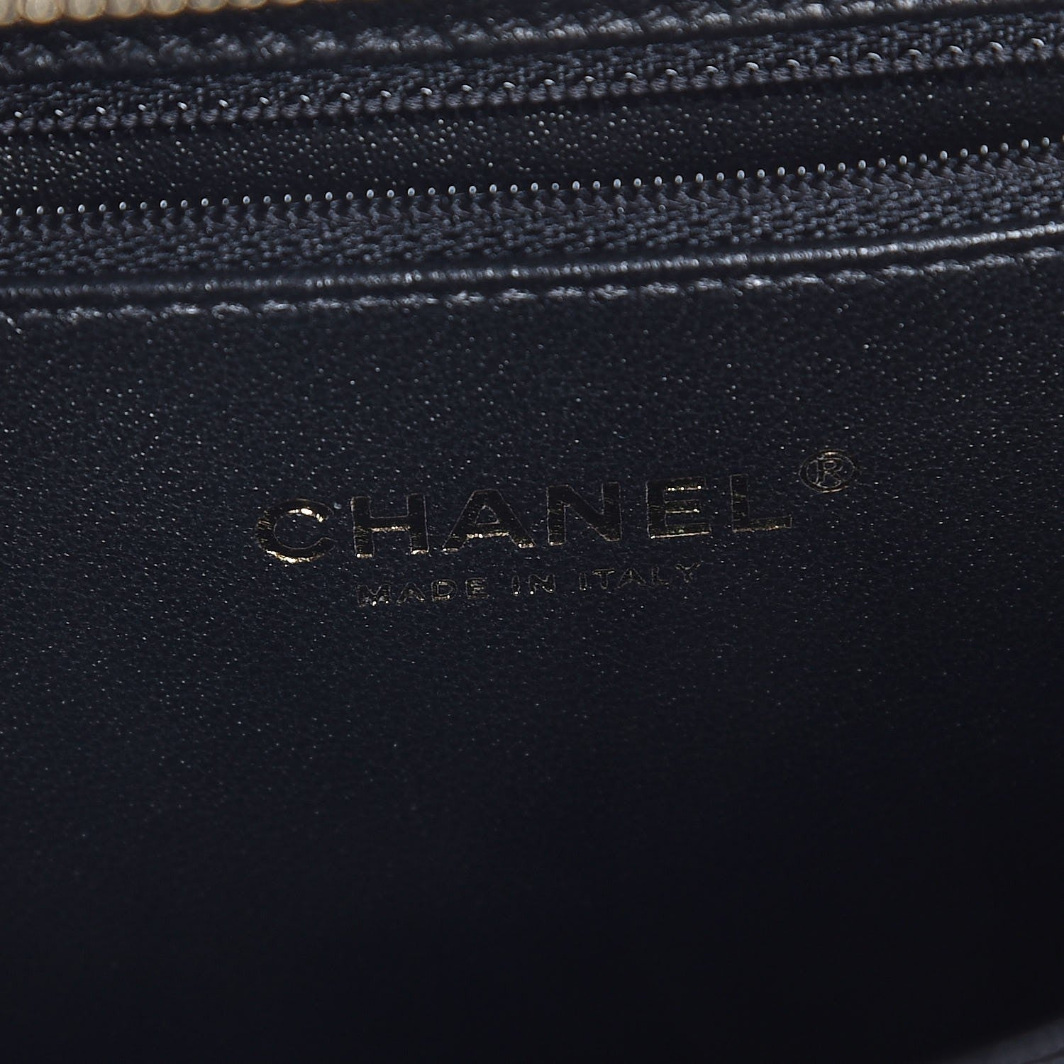 Chanel Caviar Quilted Medium CC Filigree Vanity Case Black 6 of 8