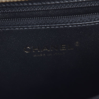 Chanel Caviar Quilted Medium CC Filigree Vanity Case Black 6 of 8