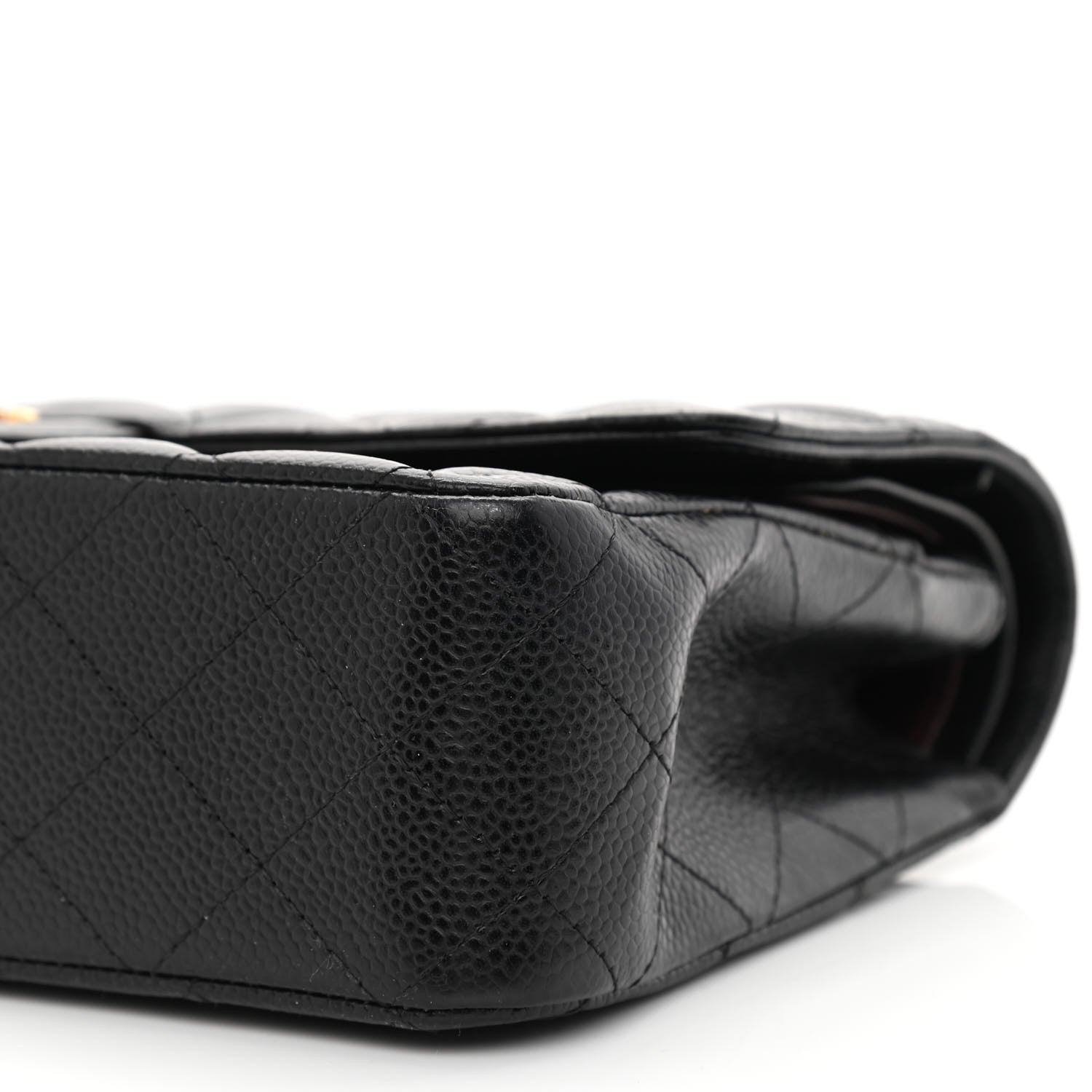 Chanel Caviar Quilted Medium Double Flap Black 10 of 10