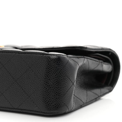 Chanel Caviar Quilted Medium Double Flap Black 10 of 10