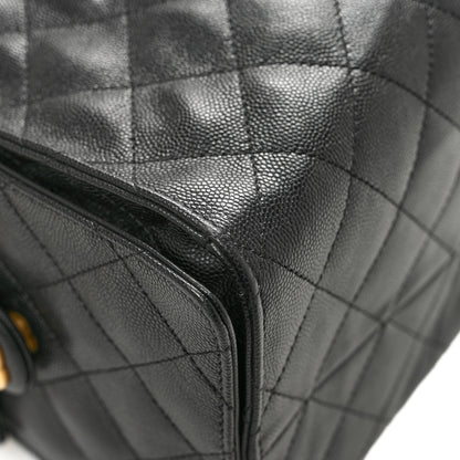Chanel Caviar Quilted Medium Chanel 25 Handbag Black 13 of 14