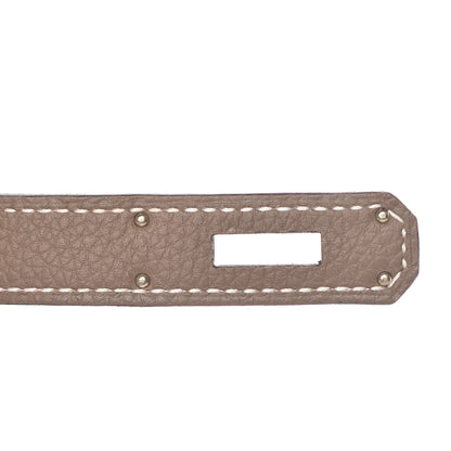 Hermes Togo Kelly Retourne 32 Etoupe 30 of 34