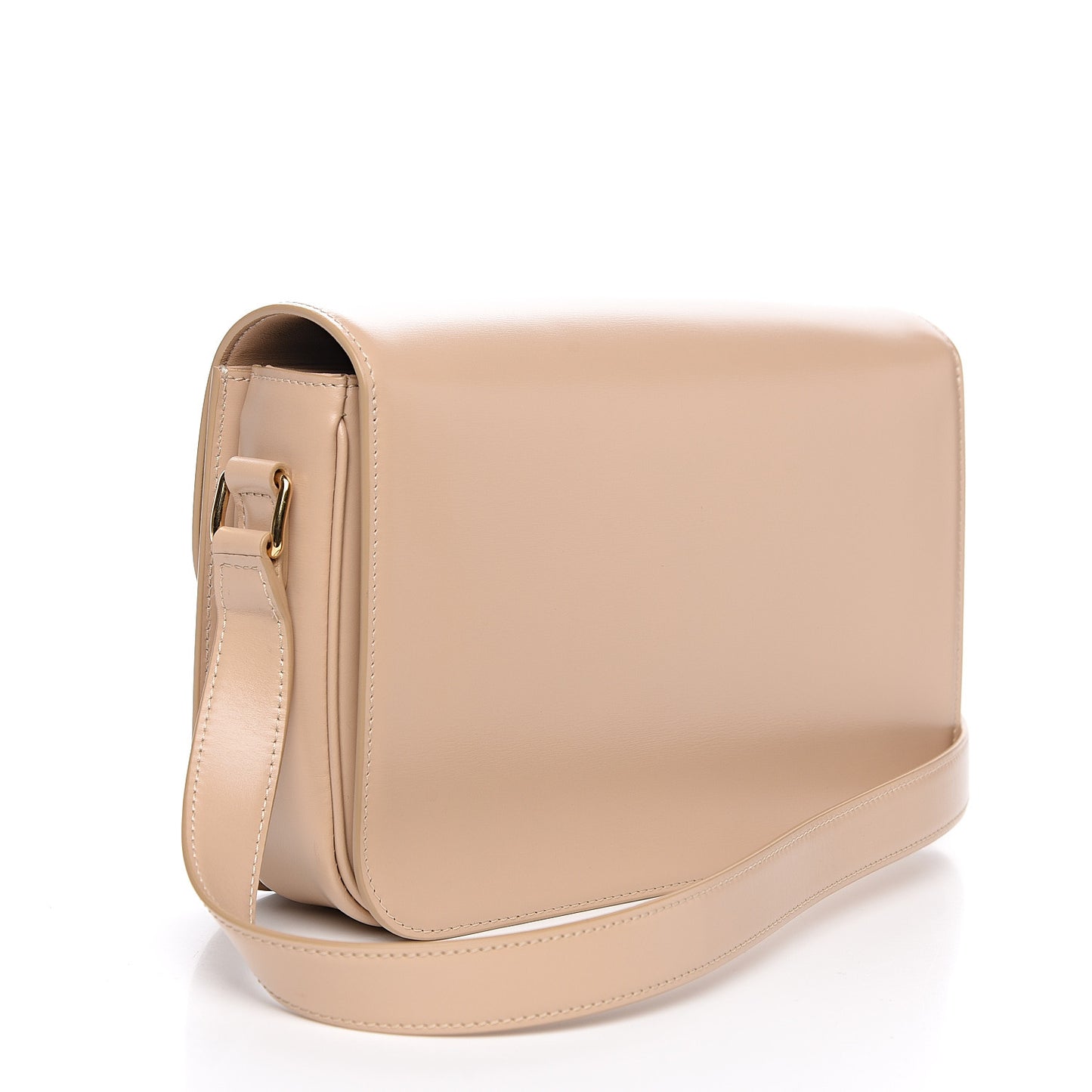 Shiny Calfskin Medium Triomphe Nude