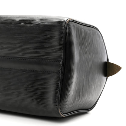 Louis Vuitton Epi Speedy 25 Black 10 of 12