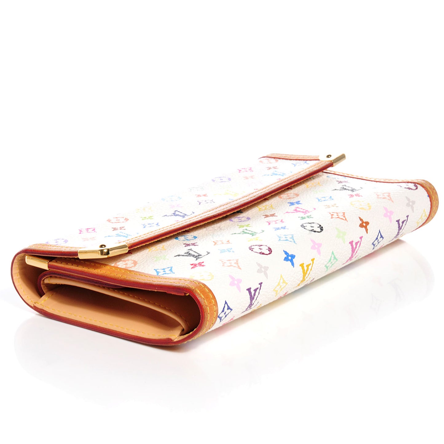 Monogram Multicolor Porte Tresor International Wallet White