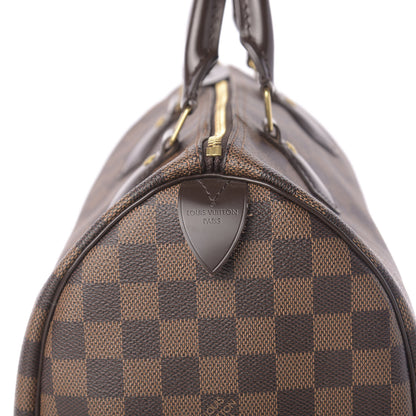 Louis Vuitton Damier Ebene Speedy 30 10 of 10