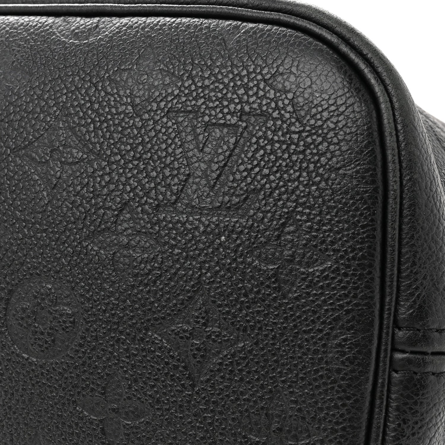 Louis Vuitton Empreinte Monogram Giant Neverfull MM Black 10 of 16