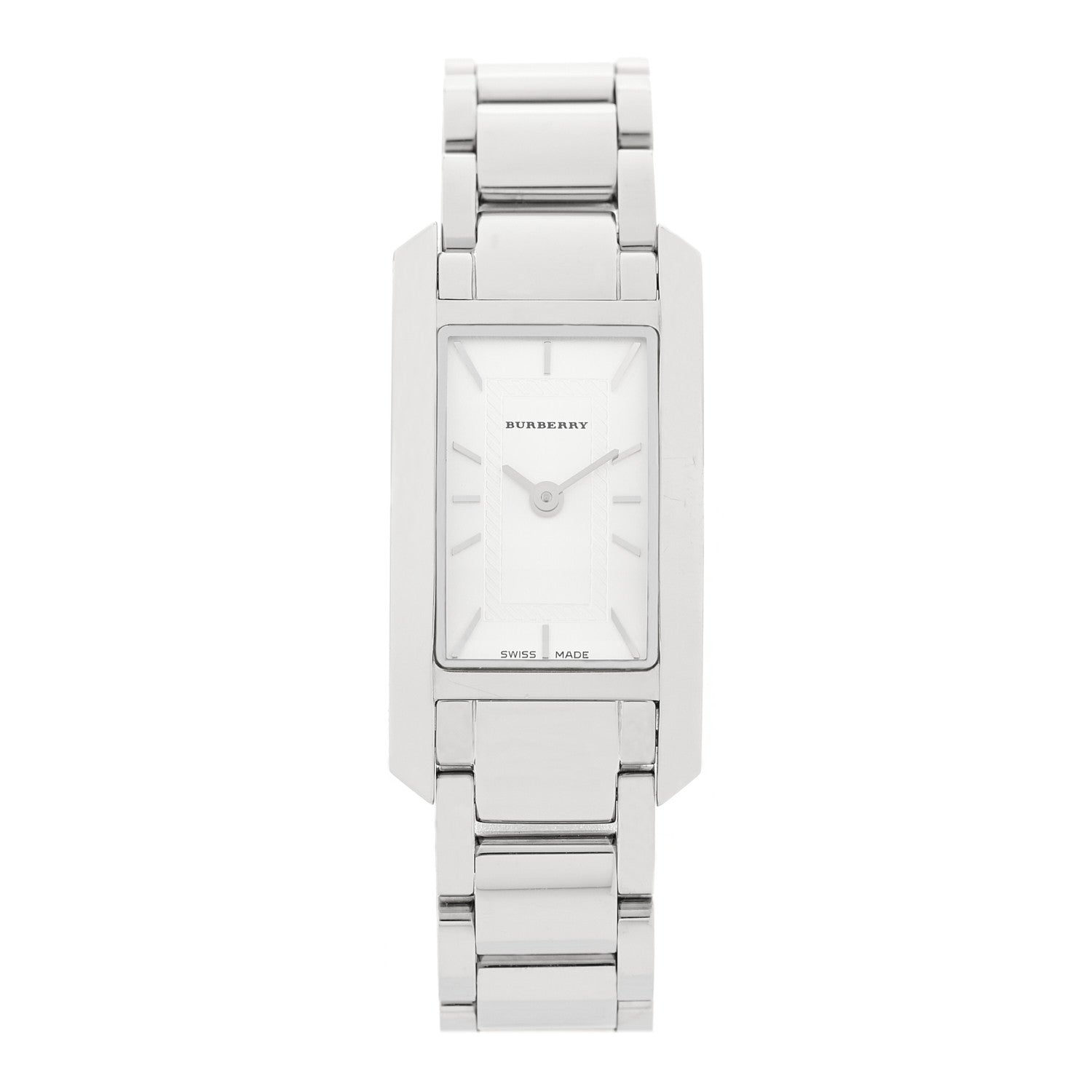 Burberry Stainless Steel 20mm Heritage Quartz Watch Silver BU1057 1 of 5