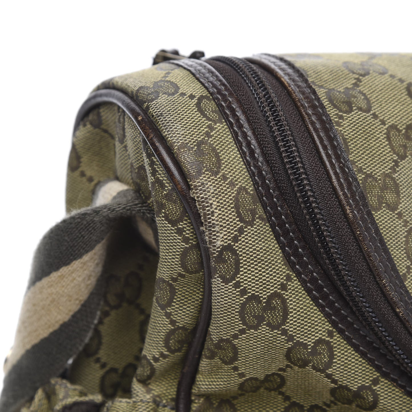 Monogram Large Diaper Bag Dark Brown