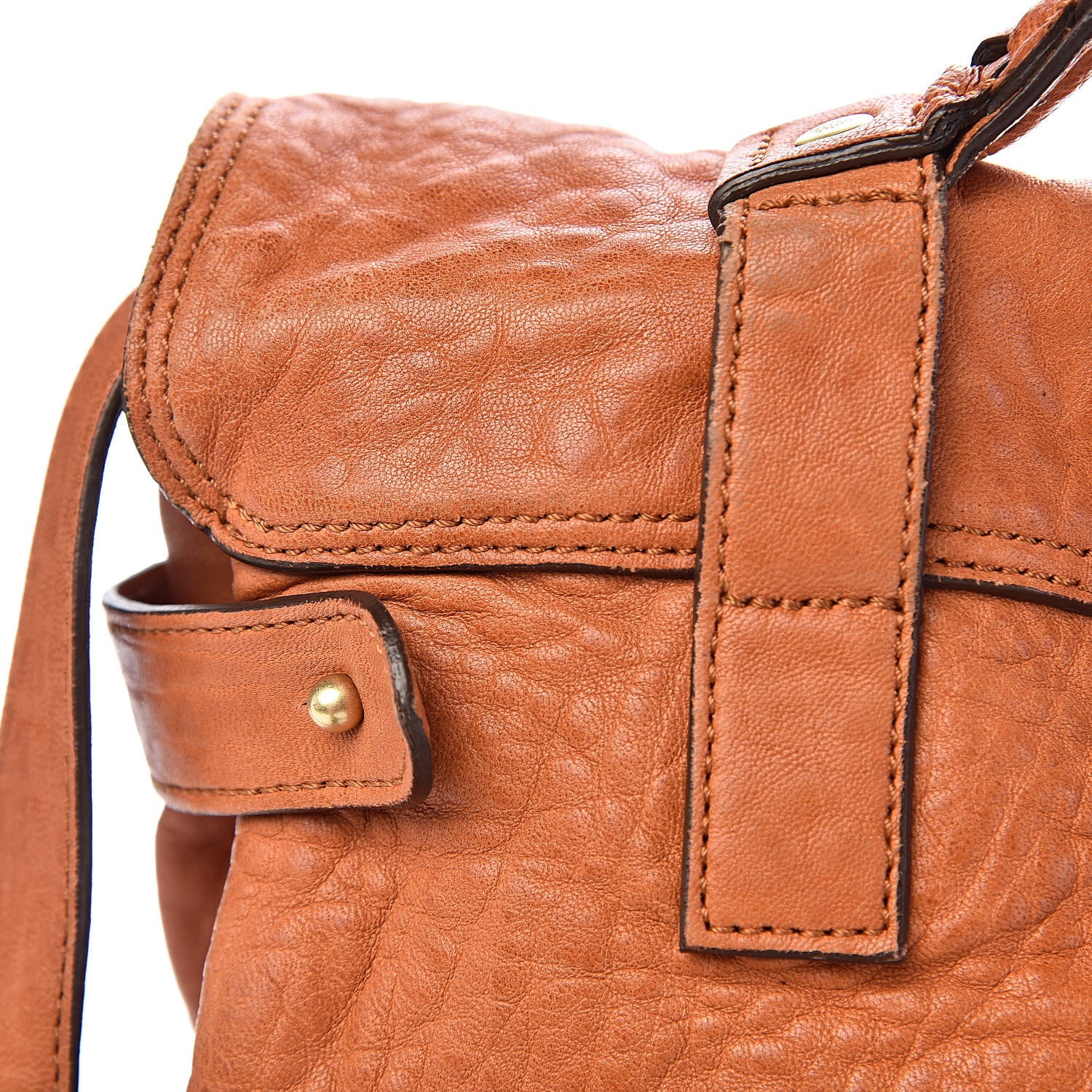 Mulberry Large Grain Nappa Oversized Alexa Pumpkin 11 of 16