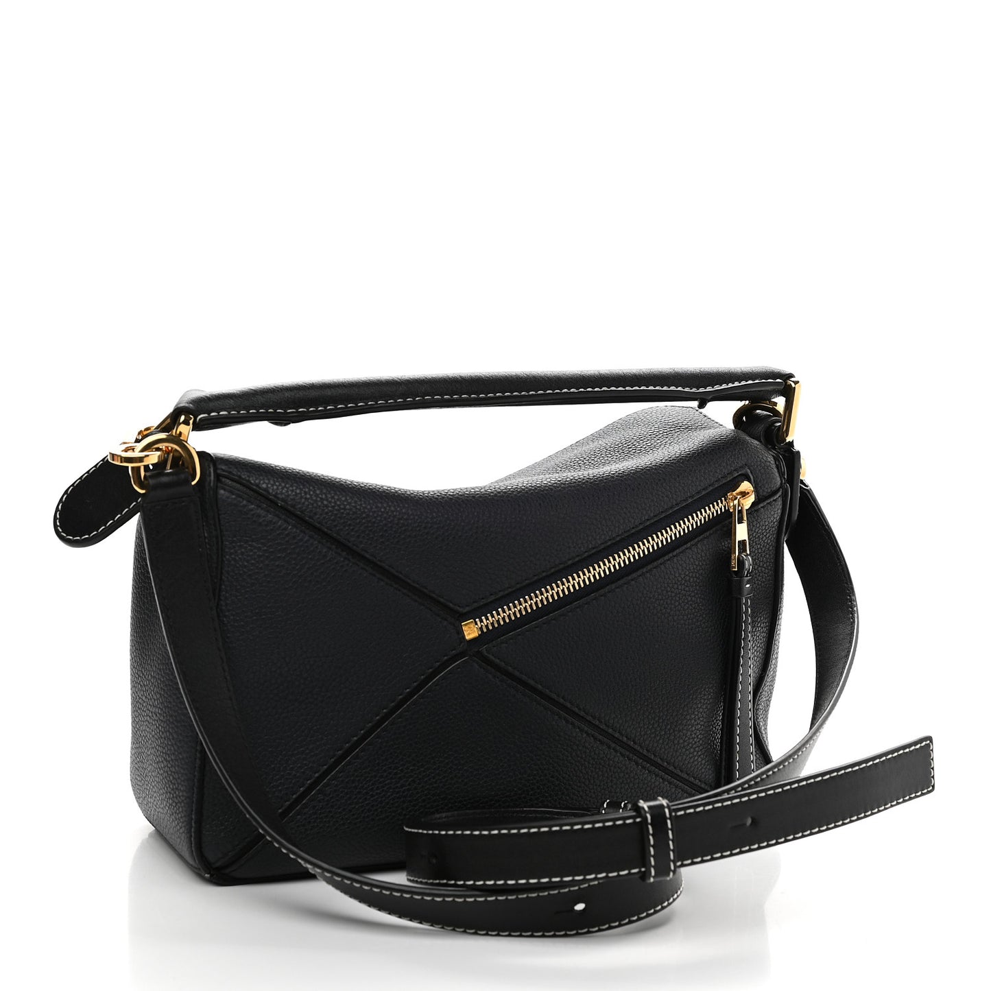 Calfskin Small Puzzle Bag Navy