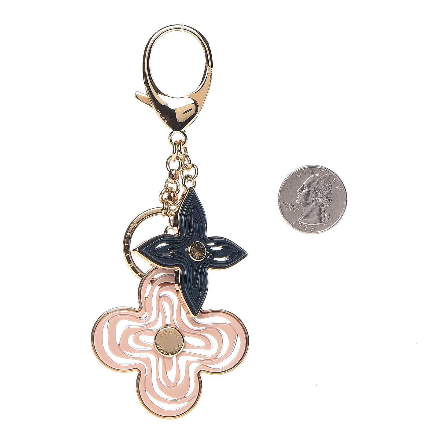 Resin Naif Bag Charm Rose