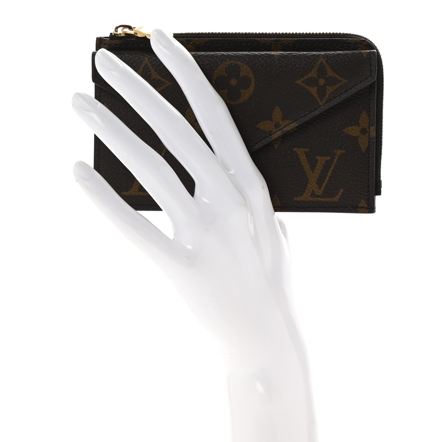 Louis Vuitton Monogram Recto Verso Card Holder Black 2 of 7