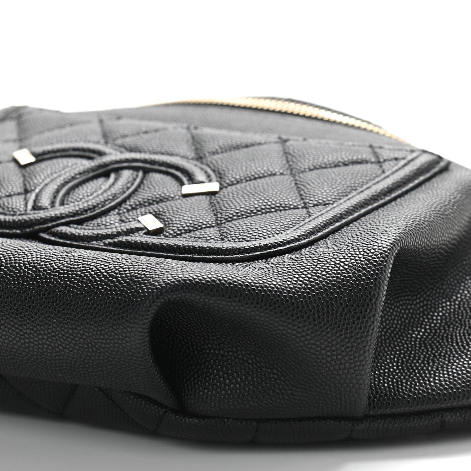 Chanel Caviar Quilted Filigree Waist Bag Black 9 of 9