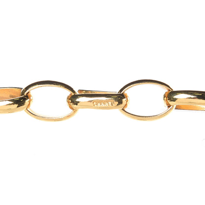 Chanel Oversized Coco Pendant Necklace Gold 4 of 5