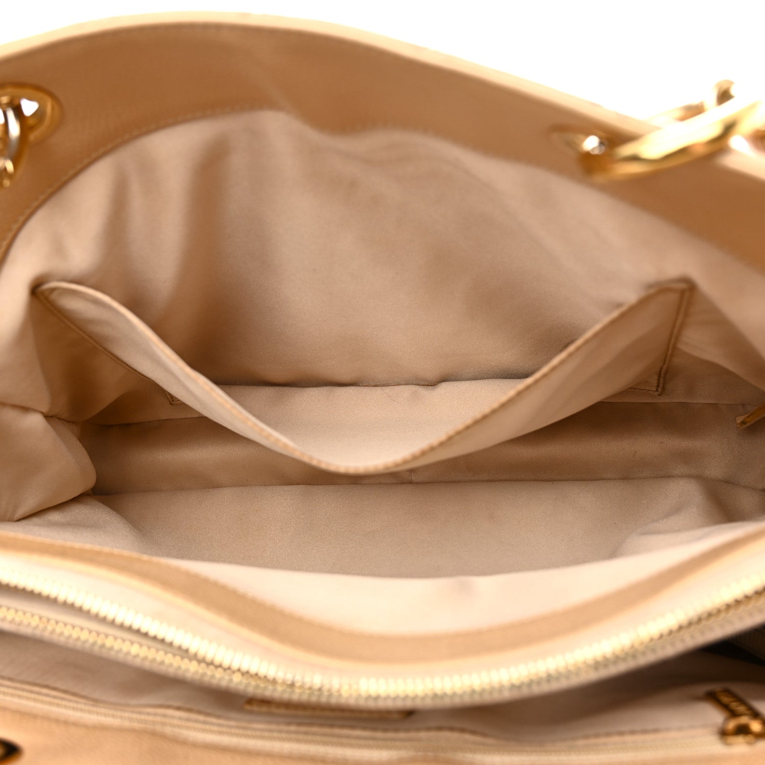Chanel Caviar Quilted Grand Shopping Tote GST Beige Clair 6 of 14