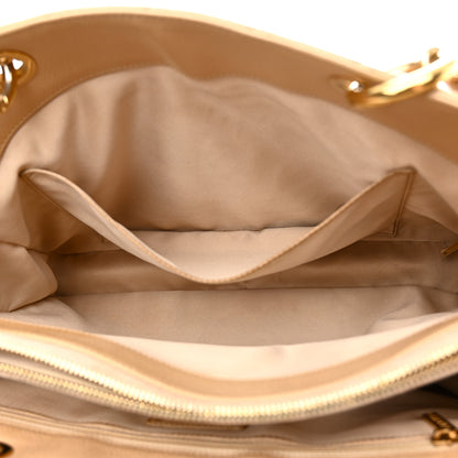 Chanel Caviar Quilted Grand Shopping Tote GST Beige Clair 6 of 14