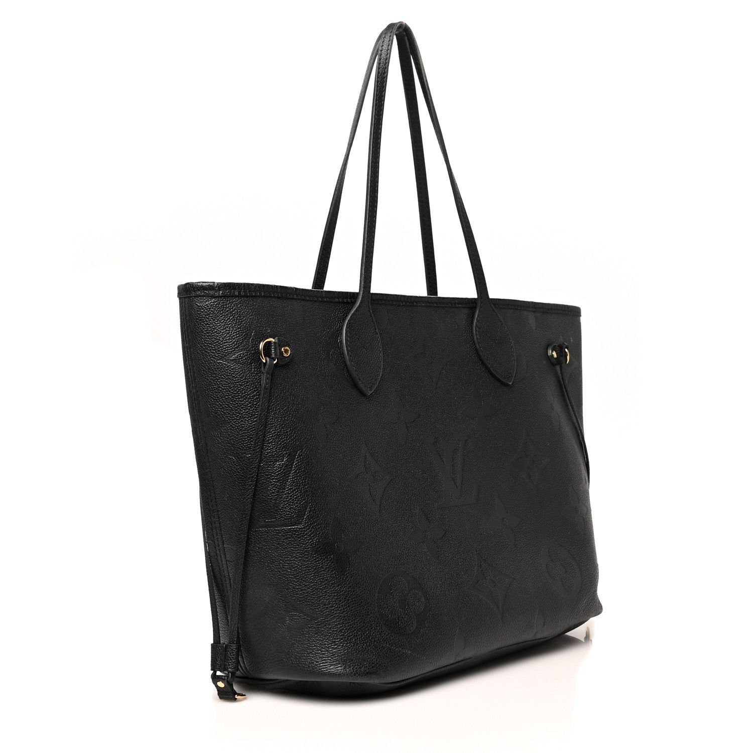 Louis Vuitton Empreinte Monogram Giant Neverfull MM Black 3 of 10
