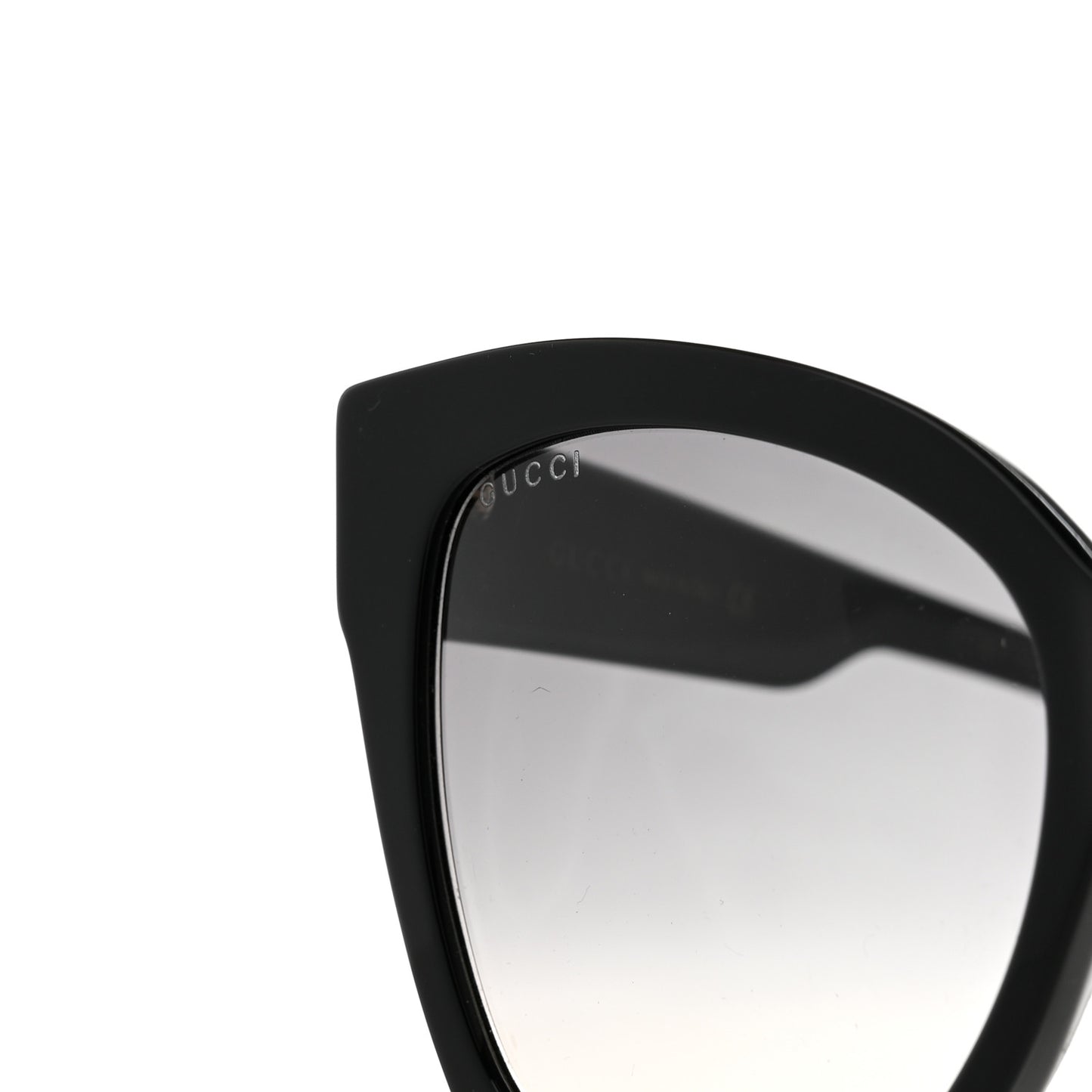 Acetate Square Frame Sunglasses GG0459S Black