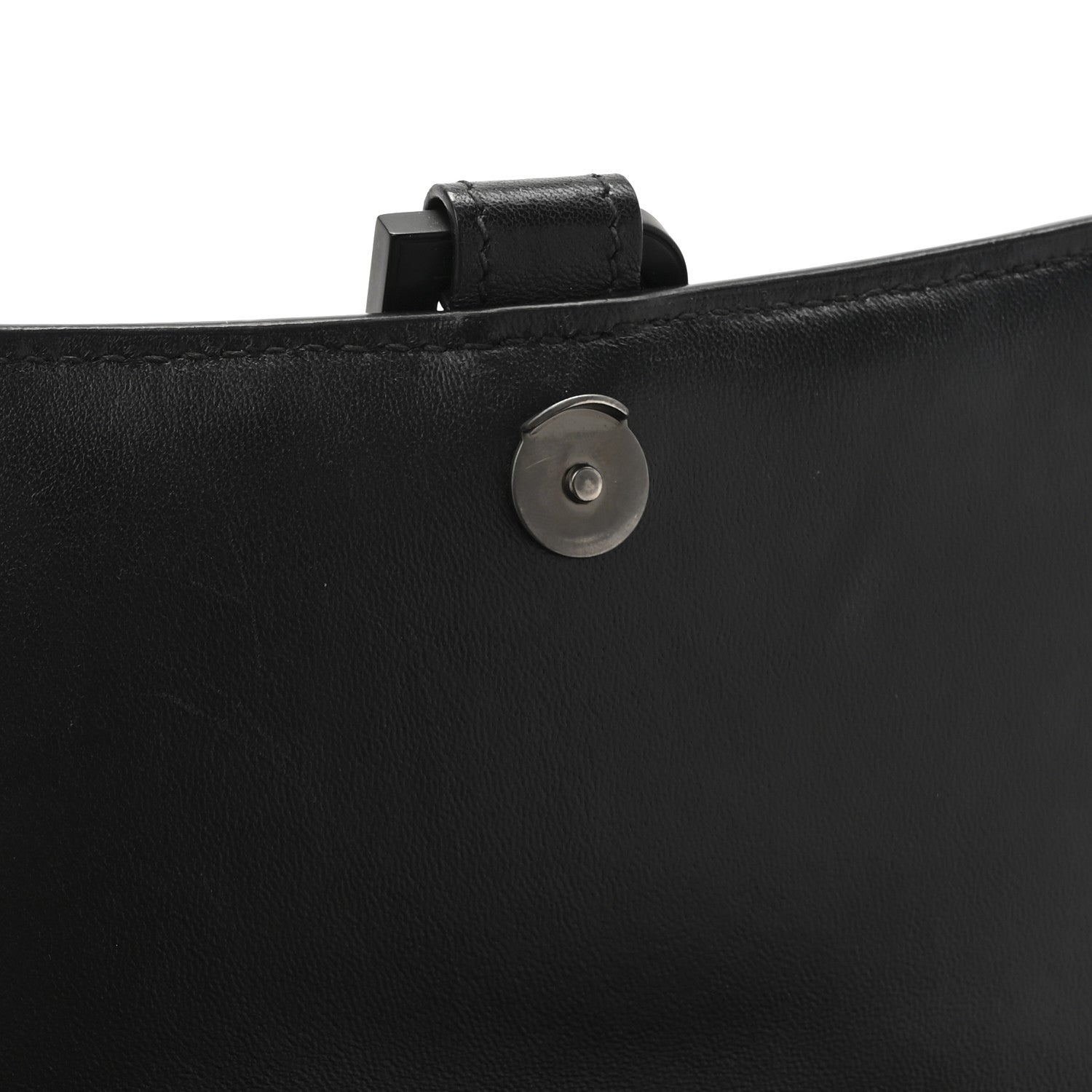 Balenciaga Nappa BB Monogram Embossed Small Hourglass Top Handle Bag Black 12 of 12