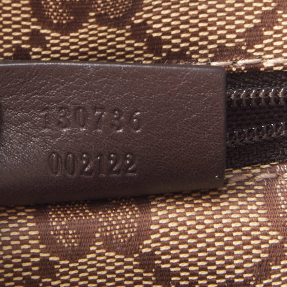 Gucci Crystal Monogram Medium Abbey Shoulder Bag Dark Brown 8 of 8