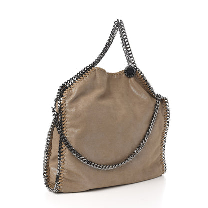 Stella McCartney Shaggy Deer Falabella Fold Over Tote Taupe 2 of 9