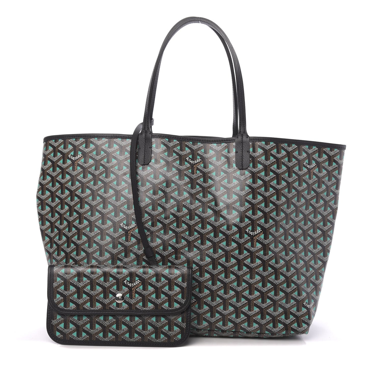 Goyardine Saint Louis Claire Voie PM Black Opaline