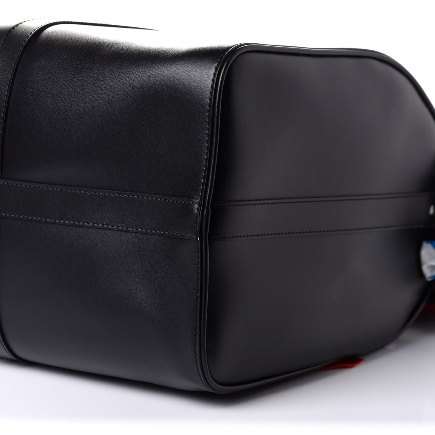 Calfskin Flags Keepall Bandouliere 50 Black