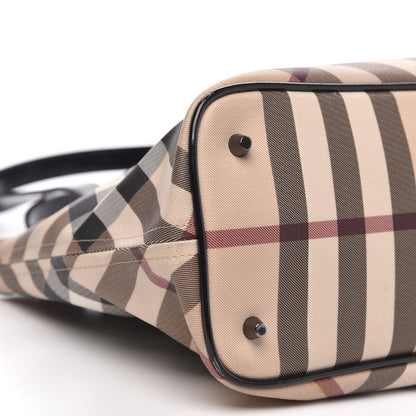 Burberry Supernova Check Regent Tote Black 8 of 11