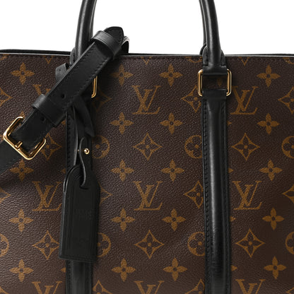 Louis Vuitton Monogram Soufflot MM Black 7 of 9