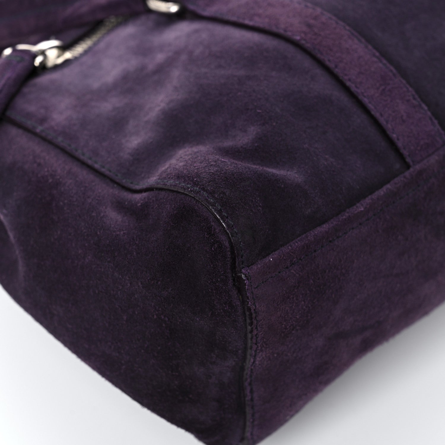 Prada Scamosciato Foldover Pushlock Satchel Cina 12 of 15