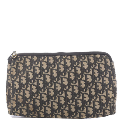 Christian Dior Monogram Cosmetic Case Black 1 of 11